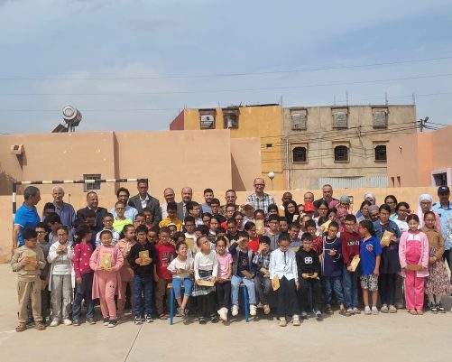 اختتام الحملة الطبية المدرسية بتوزيع النظارات على تلاميذ العالم القروي في إطار المبادرة الوطنية للتنمية البشرية