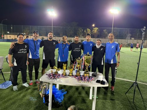 فالكون 1 يتوج بلقب بطولة أكاديمية فالكون بمشاركة 5 فرق في الجبيل الصناعية