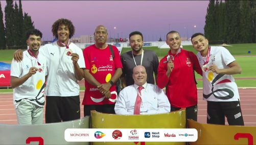 منتخب مصر لألعاب القوى البارالمبي يواصل التألق في تونس ويحصد الذهب والفضة والبرونز