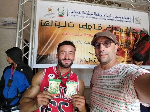 تميز لابطال عصبة سوس ماسة لبناء الجسم والفتنس في منافسات كاس العرش باسفي