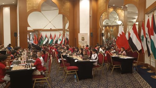 انطلاق البطولة العربية للشطرنج بمشاركة 350 لاعب ولاعبة 