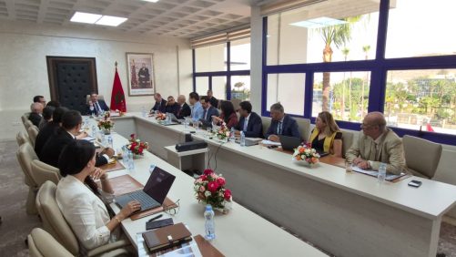 امزازي يتراس اشغال اجتماع اللجنة التقنية لتتبع برنامج دعم المقاولات السياحية الصغرى والمتوسطة والصغيرة جدًا