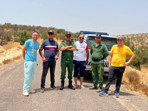 بوزري رئيس المجلس الجماعي لاورير ورسالة شكر وتقدير لكل من ساهم في ملحمة إخماد الحريق الاخير بالمنطقة