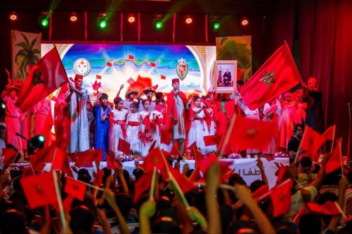 شاطئ ايموران شمال أكادير يحتضن الحفل الختامي للمخيم الصيفي للأمن الوطني