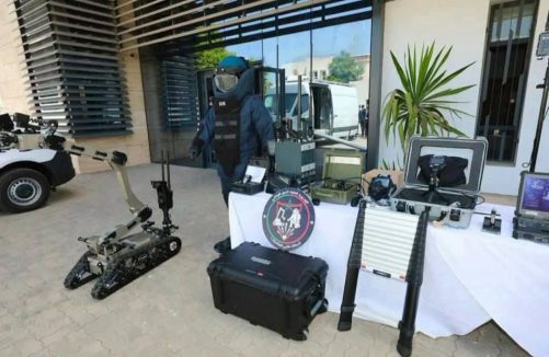 إعطاء الانطلاقة الرسمية لعمل الفرقة الجهوية للمتفجرات التابعة لولاية أمن أكادير