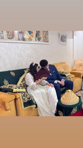 التحصيل العلمي والرياضي يجمع المغربية ندى بنرادي والشاب المصري محمد مصطفى ،