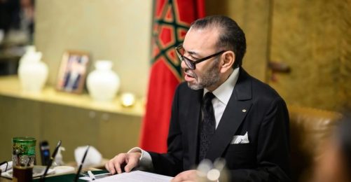 برقيةمن الملك محمد السادس لعاهل الأردن
